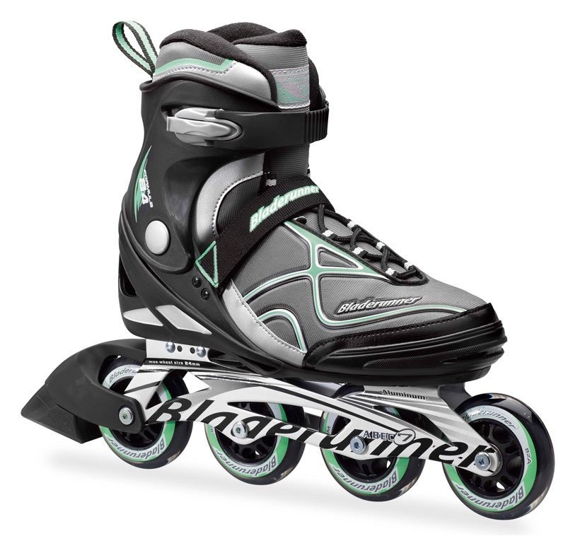 Роликові коньки для дорослих Bladerunner FORMULA 84 W 35 (5US) 220мм Black/light green (0T610300 824), RCH_11527