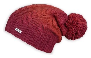 Tepla шапка Ombre pink