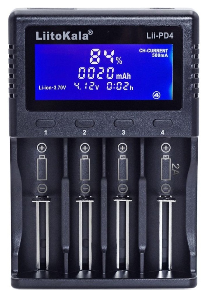 Зарядное устройство для Liitokala Lii-PD4+car EU charger, FNR_Lii-PD4+car