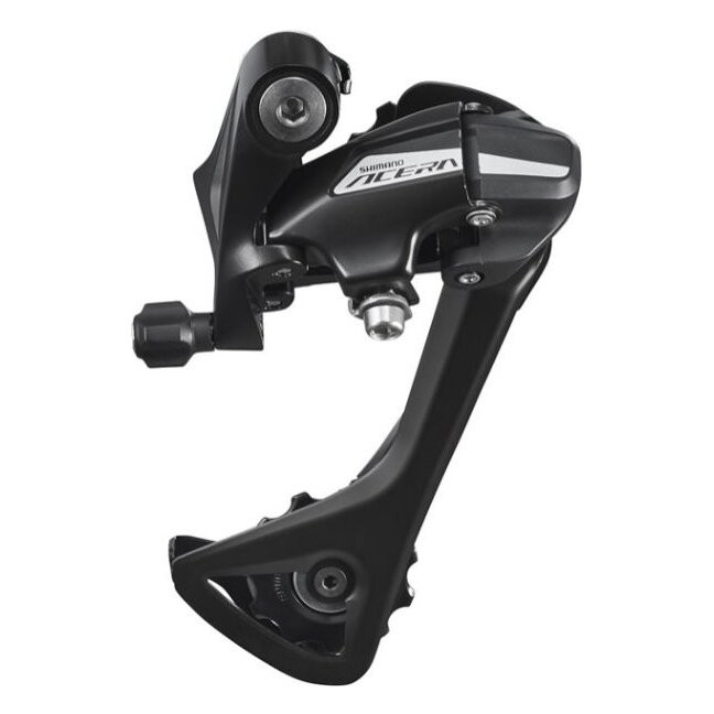 Переключатель задн. SHIMANO ACERA RD-M3020-8, 8ск черн. на болт, длинная лапка, DERB-131