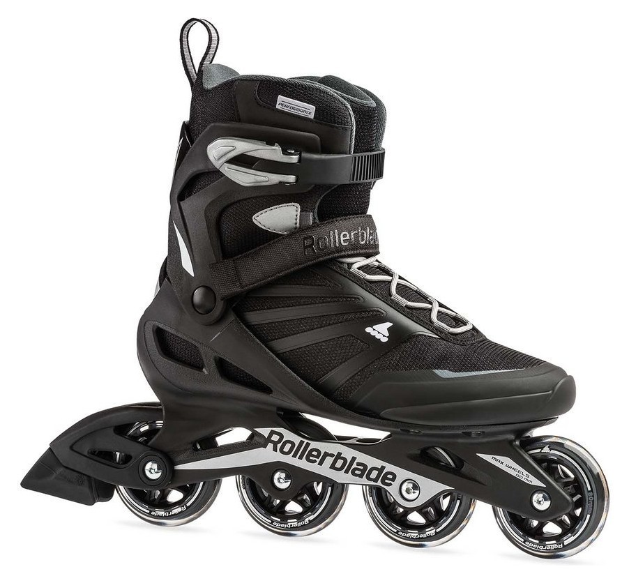 Роликовые коньки для взрослых Rollerblade ZETRABLADE M 38 (7US) 240мм Black/silver (07958600), RCH_11306