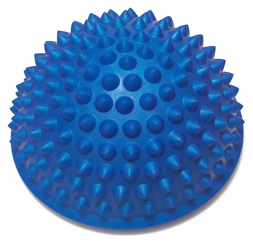 Полусфера массажная киндербол EasyFit 15 см жесткая синяя, EFIT_EF-3002-BL