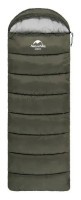 Спальник з капюшоном Naturehike U250 NH20MSD07, (6°C), правий, темно-зелений