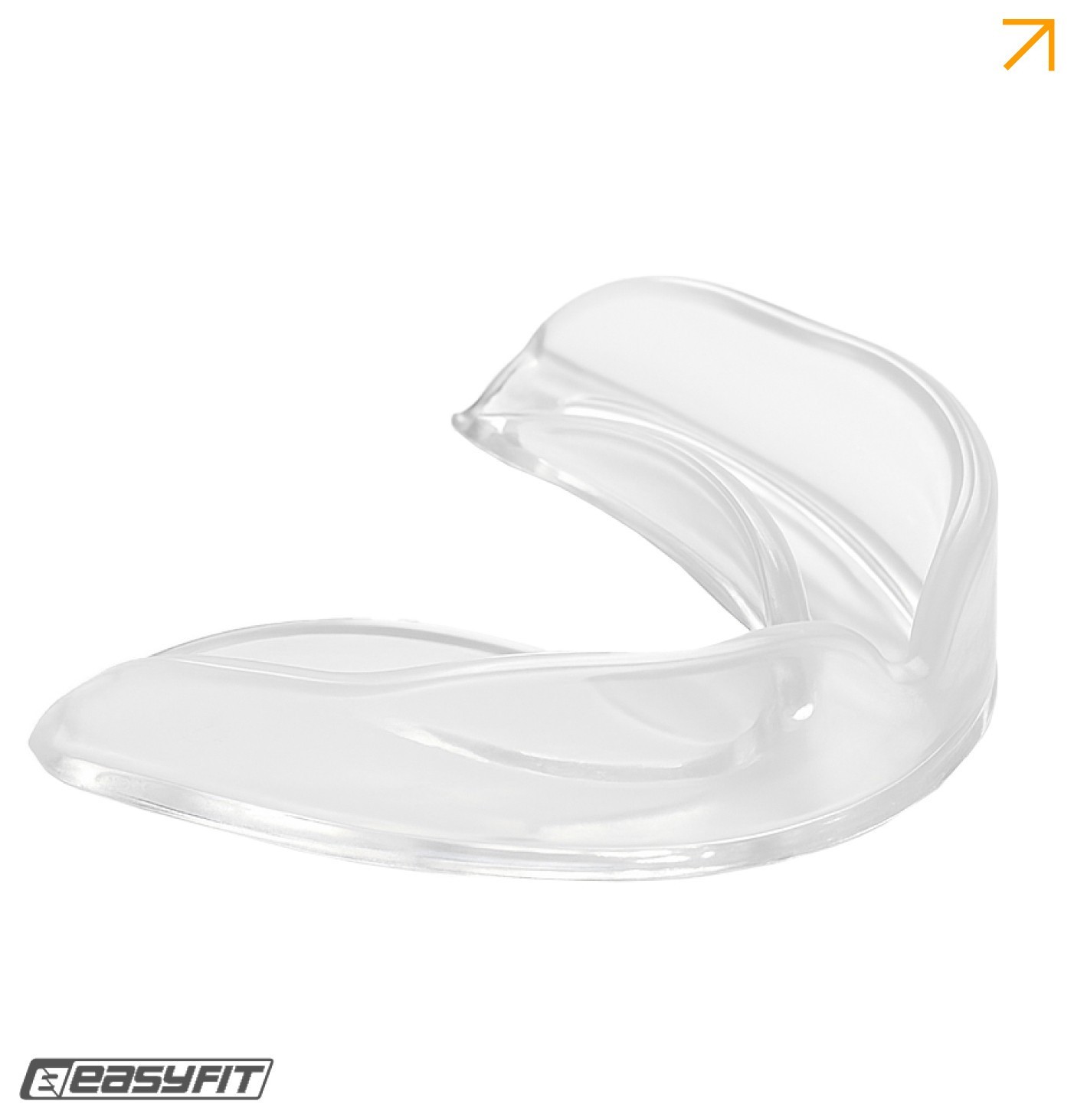 Капа для бокса EasyFit прозрачная, EFIT_EF-0390-tr