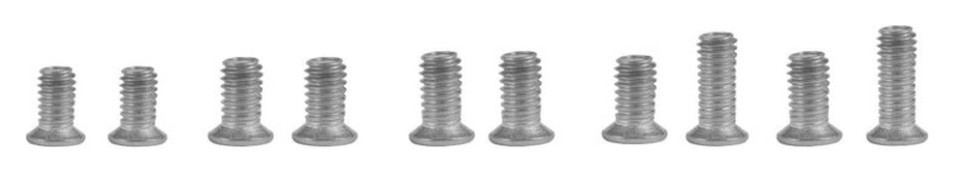 Набір сталевих гвинтів для кліпс Civivi CA-12A, FNR_CA-12A