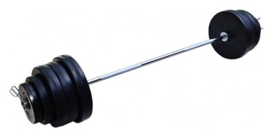 Штанга олімпійська із ABS-покриттям на 100 кг. Рукавички у подарунок!