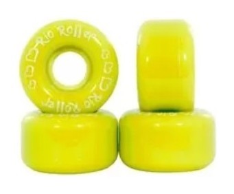 Запасні колеса для роликів у наборі Rio Roller L Yellow (RIO504), RCH_14790