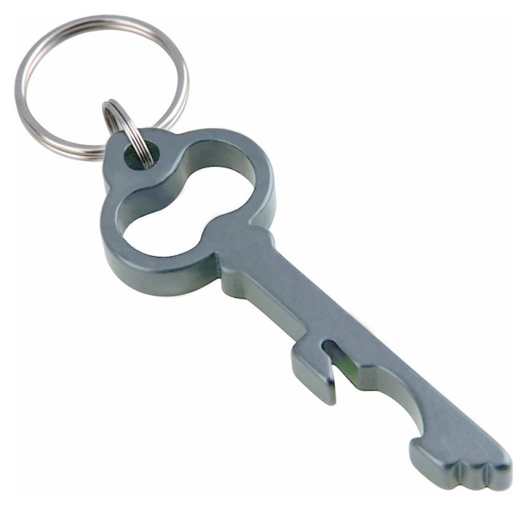 Munkees 3439 брелок-открывашка Key grey, 3439-GY