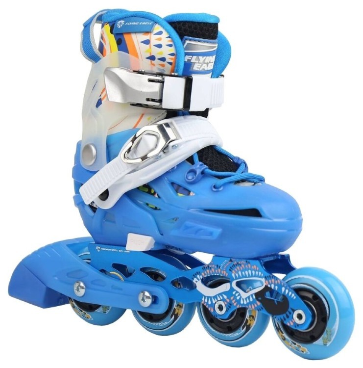 Ролики детские Flying Eagle S6S Junior Blue, 11948