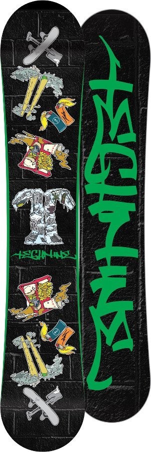 Сноуборд Technine LM Pro Flat 155 Black/Green (F14BOLMF/B), RCH_20945