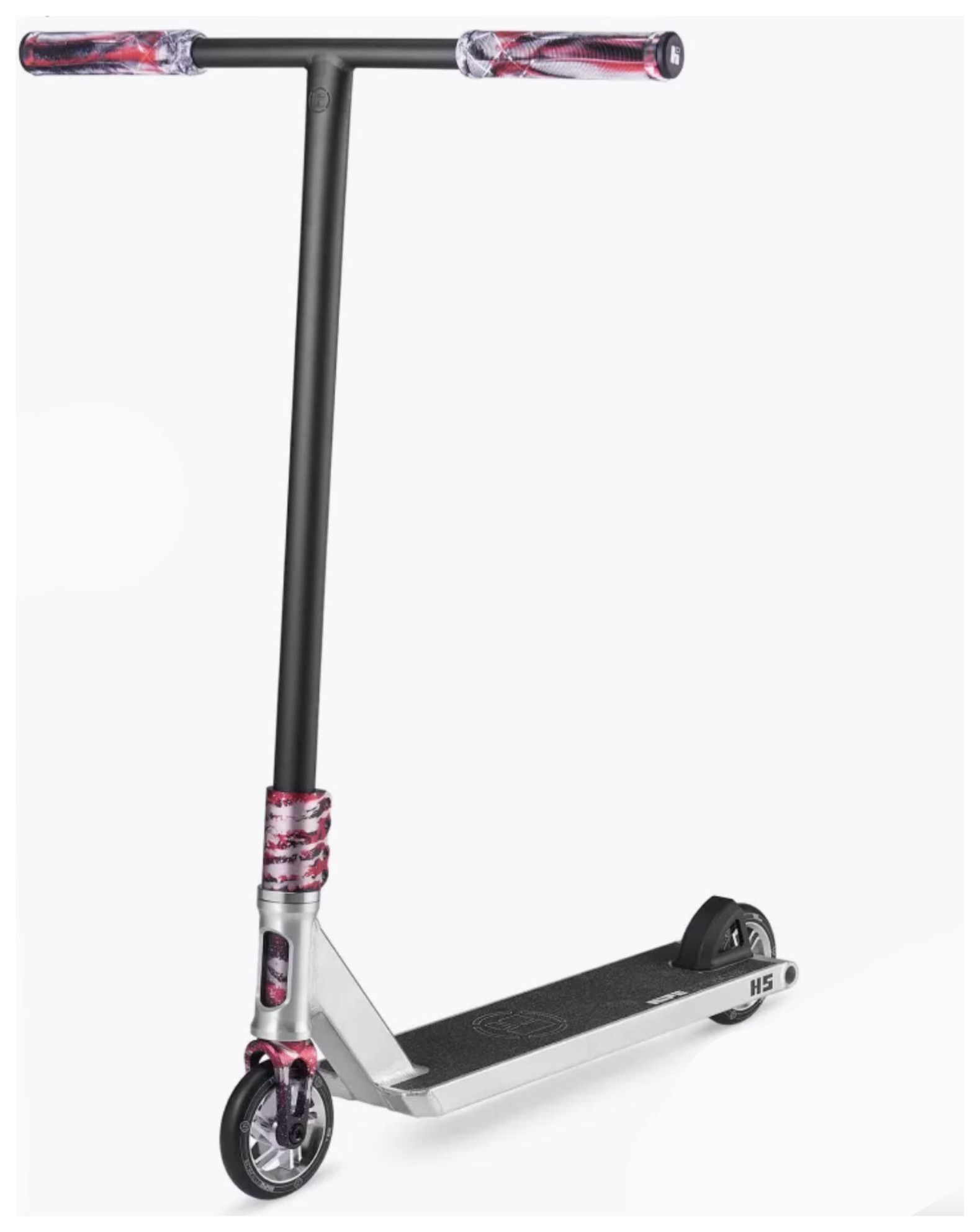 Самокат трюковий Hipe H5 Silver/red, 410505