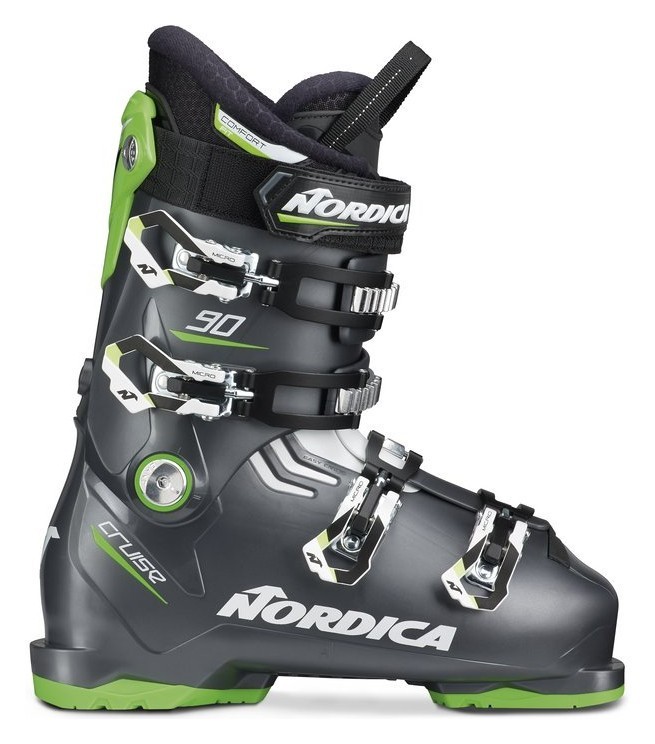 Ботинки горнолыжные Nordica THE CRUISE 90 42 (270мм) Anthracite/green/white (05064800-WRH), RCH_17083