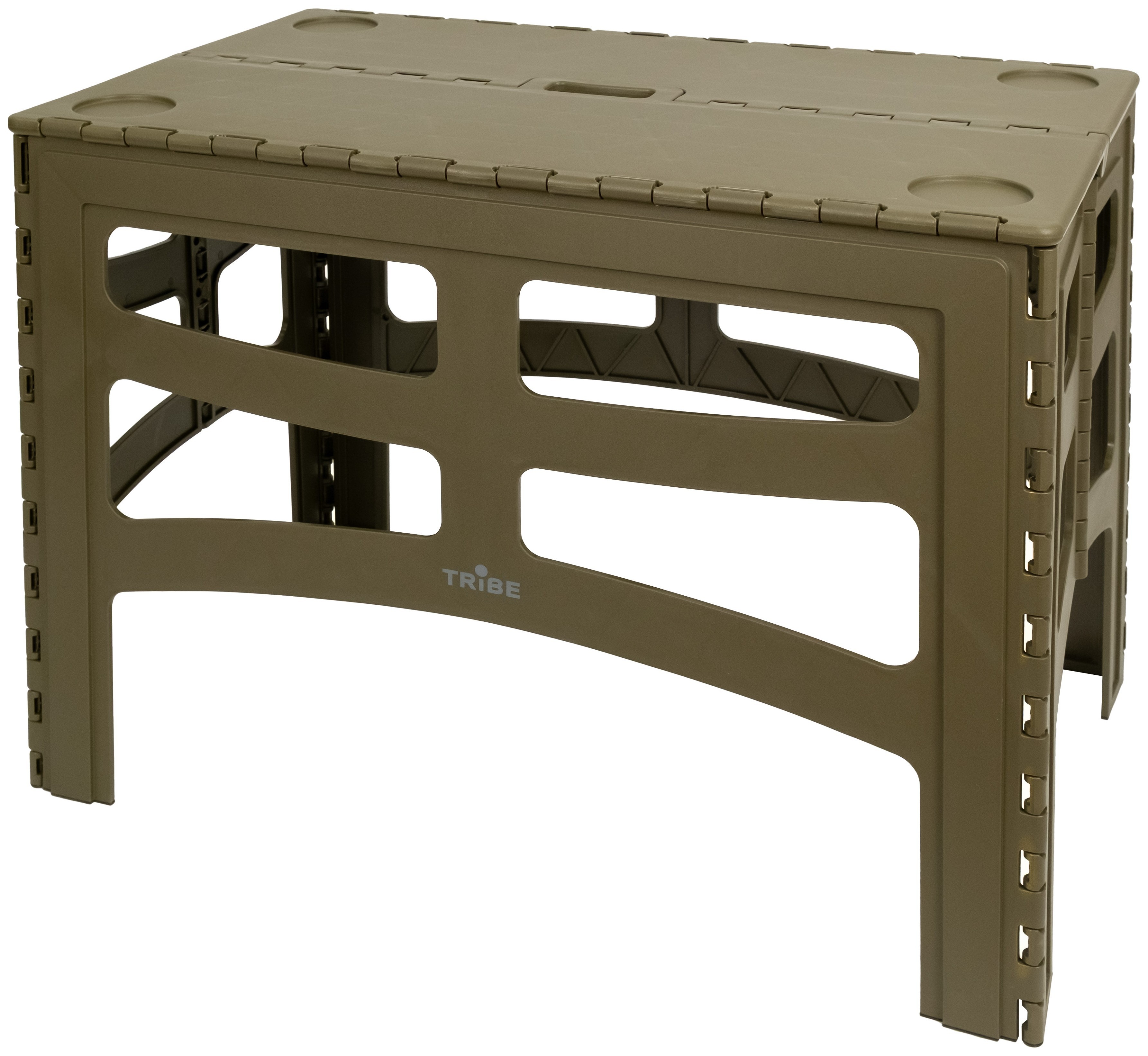 Стол Tribe Camp Table High пластиковый T-EF-0004-olive, T-EF-0004-olive