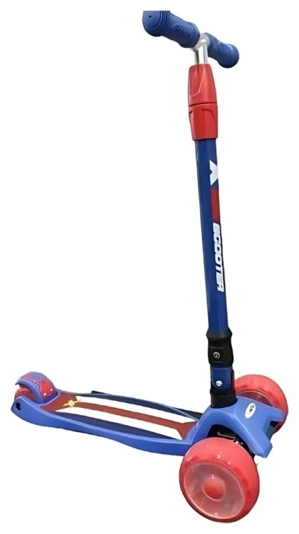 Самокат BAVAR SPORT МОД (9036), синій, BVR-SLF-9036-blue