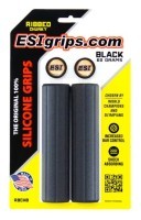 Гріпси ESI Ribbed Chunky Black Silicone Bicycle Grips