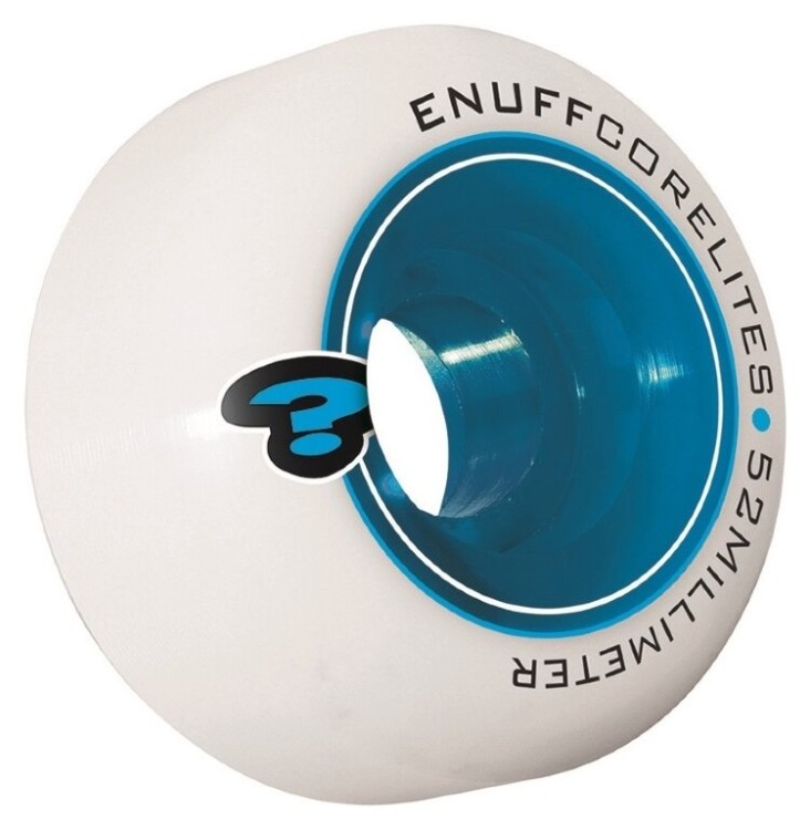 Enuff колеса Corelites 52 mm white-blue, ENU525-WB