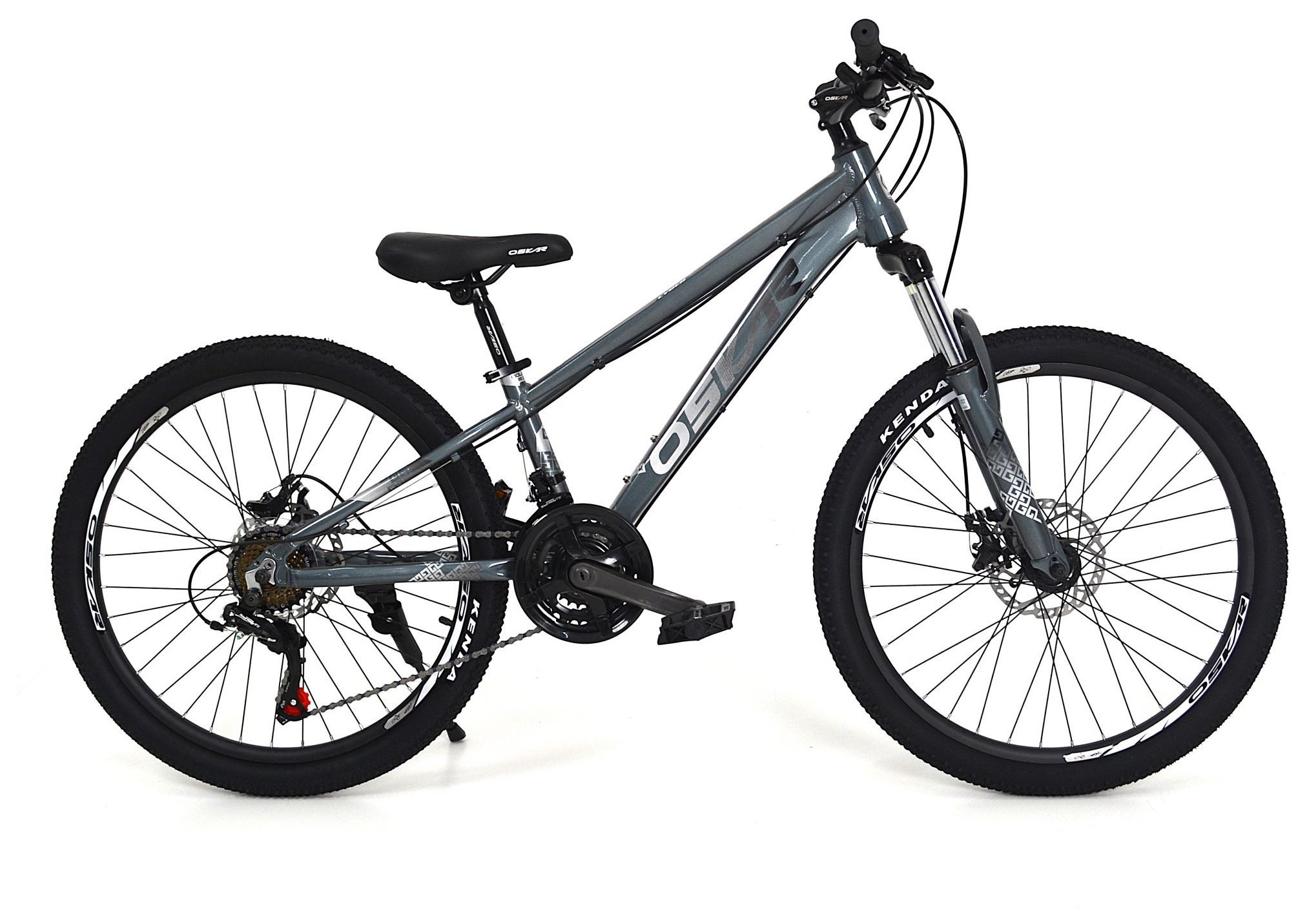 Велосипед Oskar 24" Cyber сірий 2026, OSK_3531100008