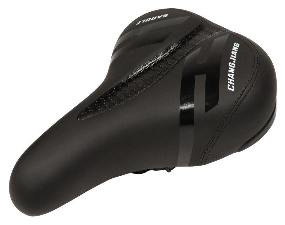 Сідло з замком 260*185 мм CJ-AZ-161 чорний, SAD-695