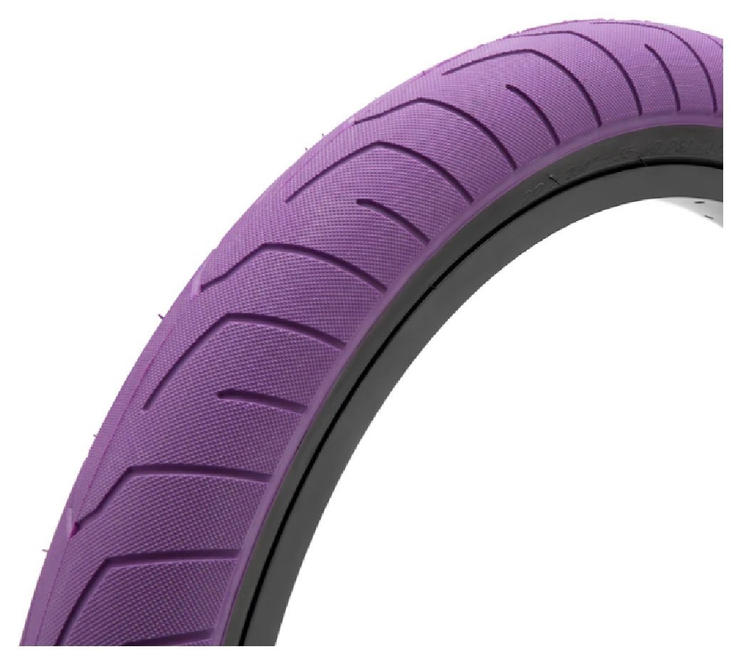 Покрышка KINK BMX Sever 20"х2.4" фиолетовая/черные боковины, VELD_K6730-24PURBK