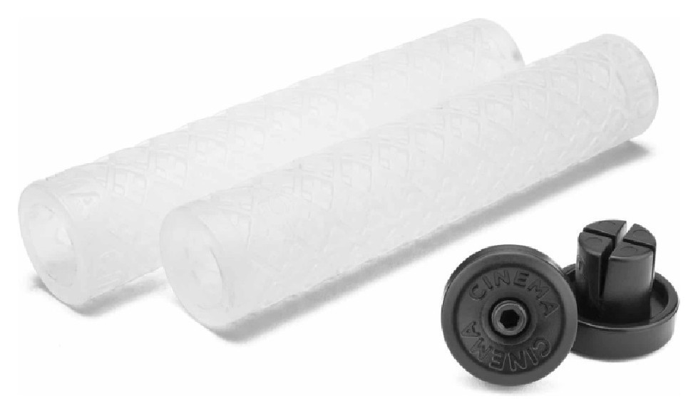 Грипсы Cinema Interlace 150 мм прозрачные., VELD_CN6255CLR