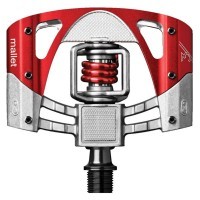 Педалі для велосипеда Crankbrothers MALLET 3 Raw/red (15989)