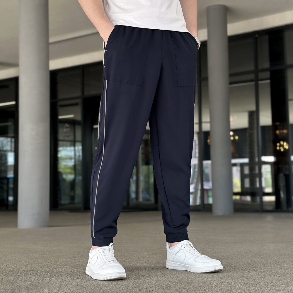 Весняні чоловічі джогери темно-сині Pobedov Weekend, POB_00000006196