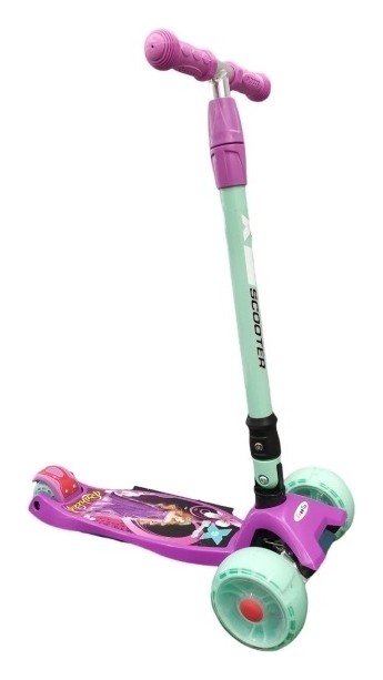 Самокат BAVAR SPORT МОД (9036), фиолетовый, BVR-SLF-9036-violet