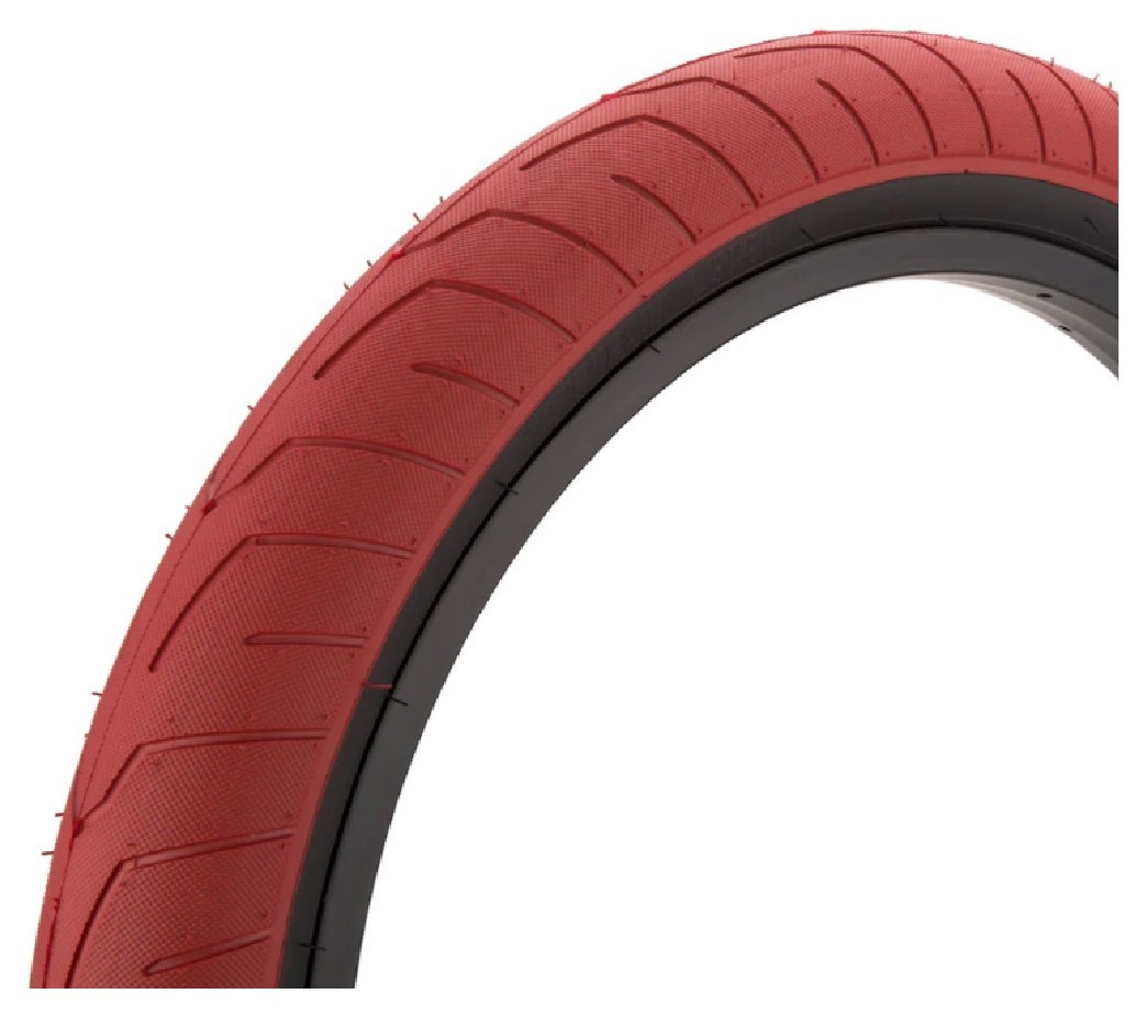 Покришка KINK BMX Sever 20"х2.4" червона/чорні боковини, VELD_K6730-24REDBK