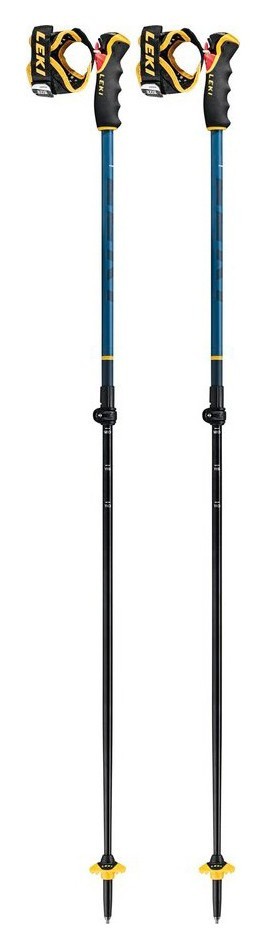 Палиці для гірських лыж Leki SPIFIRE VARIO 3D 110-140см Denim blue/blue/mustard yellow (65067101-WRH), RCH_16564