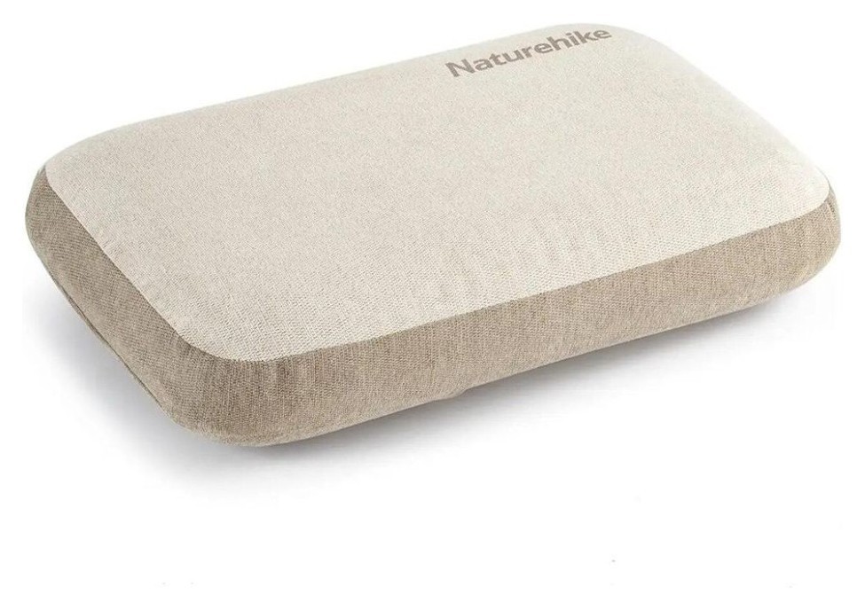 Подушка с памятью прямоугольная Naturehike NH22ZT002, бежевая, FNR_6927595708583