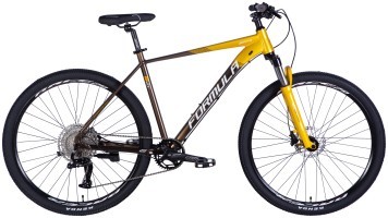 Велосипед AL 29" Formula ZEPHYR EXPERT HDD рама-21" золотисто-коричневий 2025