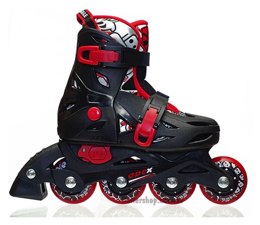 Дитячі розсувні ролики Flying Eagle SQ APEX чорні, ROL_10453