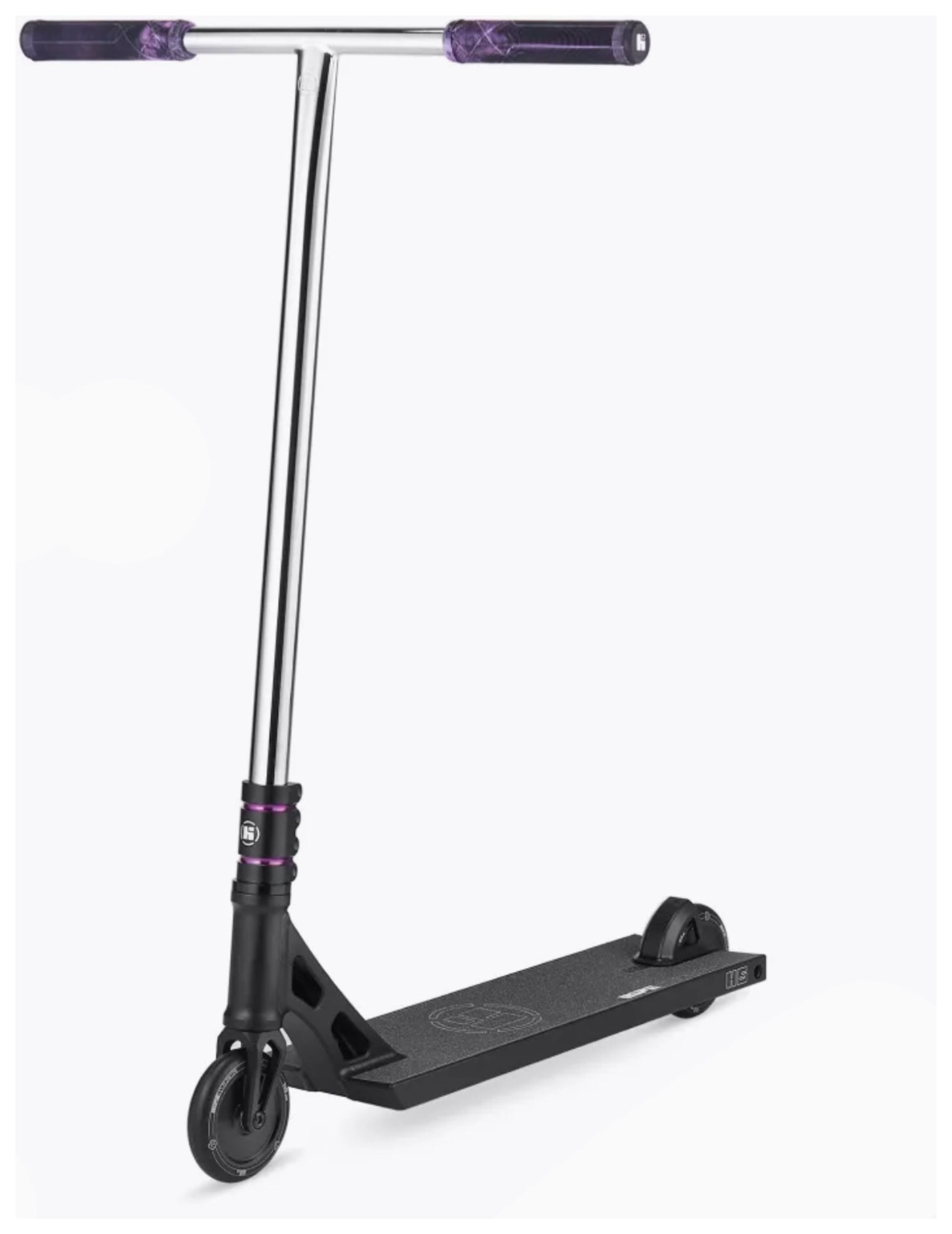 Самокат трюковий Hipe H6 Black/Purple, 410608