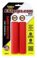 Гріпси ESI Ribbed Chunky Red Silicone Bicycle Grips