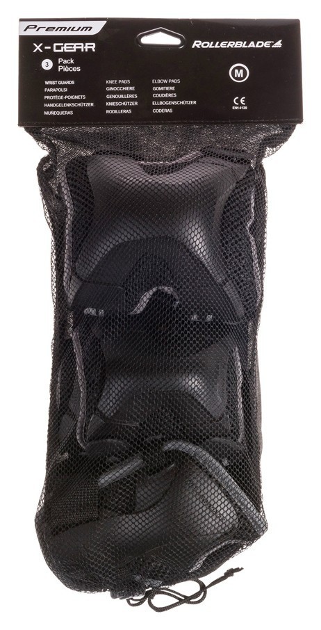 Захисний комплект Rollerblade X-GEAR 3 PACK S Black (067P0100), RCH_10675