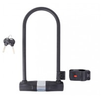 Замок U-Lock PY 6001 на ключе 115mm*265mm черный