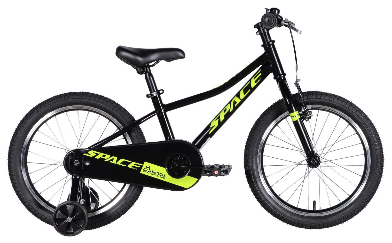 Велосипед ST 18" SPACE KID PLUTO BH рама-10" черный 2026, OPS-SK-18-066