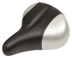 Седло с замком 265*230 мм AZ-0112 черный с серебристым