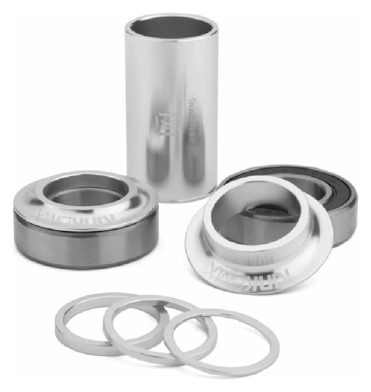 Каретка KINK BMX Mid BB 24 мм серая, VELD_K5000-24SIL