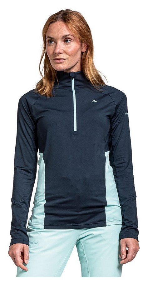 Кофта спортивна жіноча Schoeffel LONGSLEEVE JUONLI L 38 Blue 882 (10-12752-WRH), RCH_17500