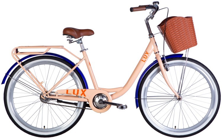 Велосипед ST 26" Dorozhnik LUX Velosteel рама-17" пудровый 2025, OPS-D-26-292