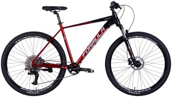 Велосипед AL 29" Formula ZEPHYR EXPERT HDD рама-21" чорно-червоний 2025