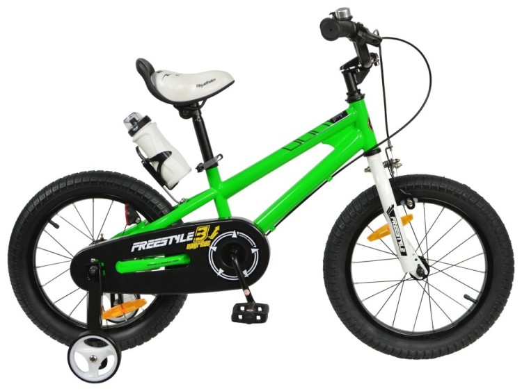 Велосипед RoyalBaby FREESTYLE 16", OFFICIAL UA, зеленый, RB16B-6-GRN