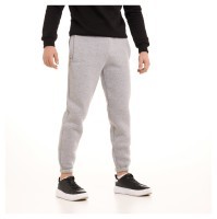 Мужские брюки джогеры с карманами серый меланж Pobedov 007 ЗИМА