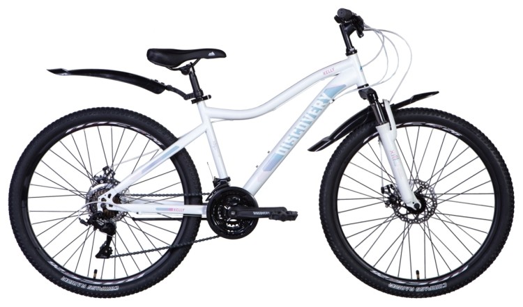 Велосипед 26" Discovery KELLY 2024 (серый (м)), OPS-DIS-26-584