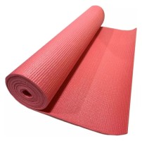 Коврик для йоги и фитнеса Bavar (PVC) 6 mm, розовый