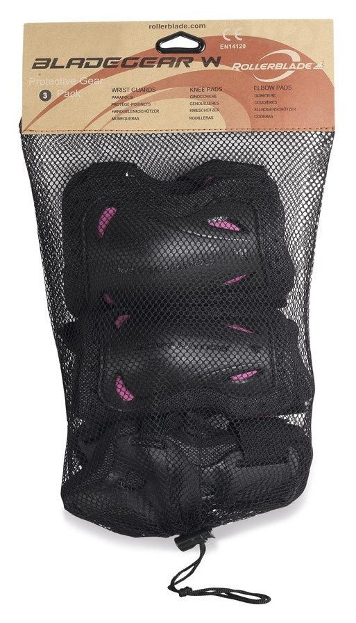 Захисний комплект Rollerblade BLADEGEAR W 3 PACK L Black/purple (06311400), RCH_10669