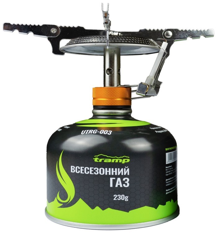 Комплект Горелка UTRG-043 + Картридж 230гр UTRG-003, UTRG-043+UTRG-003