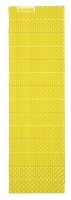 Килимок туристичний складаний одномісний IXPE Naturehike NH19QD008 з алюмінієвою плівкою, 185x56x1.8 см, жовтий для походів