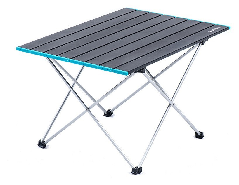 Стіл розкладний Naturehike NH19Z008-Z, алюміній, Розмір L, сірий, FNR_6927595750872